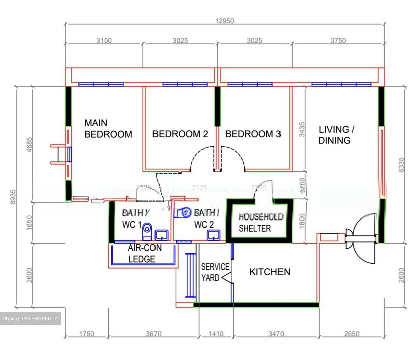 Blk 222A Bedok Beacon (Bedok), HDB 4 Rooms #593620981